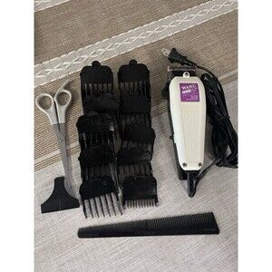 Wahl Clipper Set w/ Storage Box Stainless Steel Blades for Precise Trimming D13